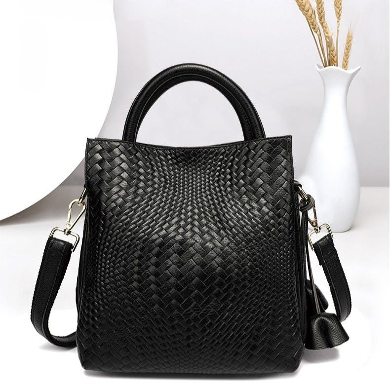 Lacey Genuine Leather Tote Bag