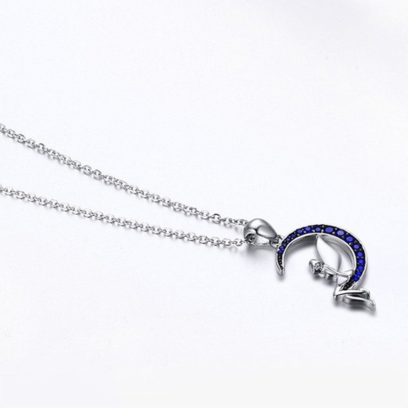 Blue Moon Fairy Necklace