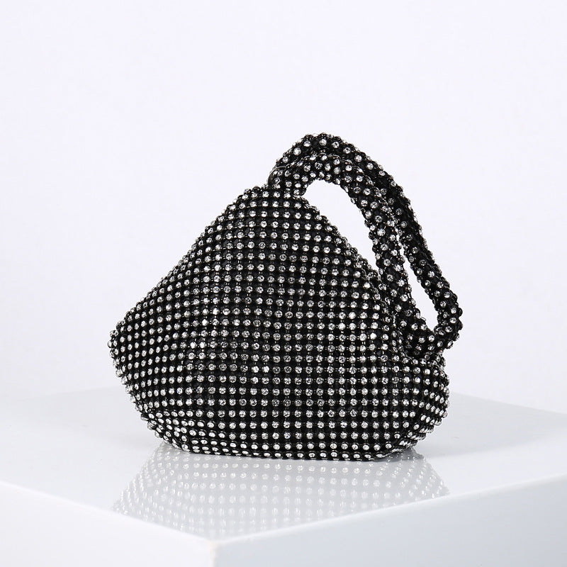 Sparkling Triangular Handbag