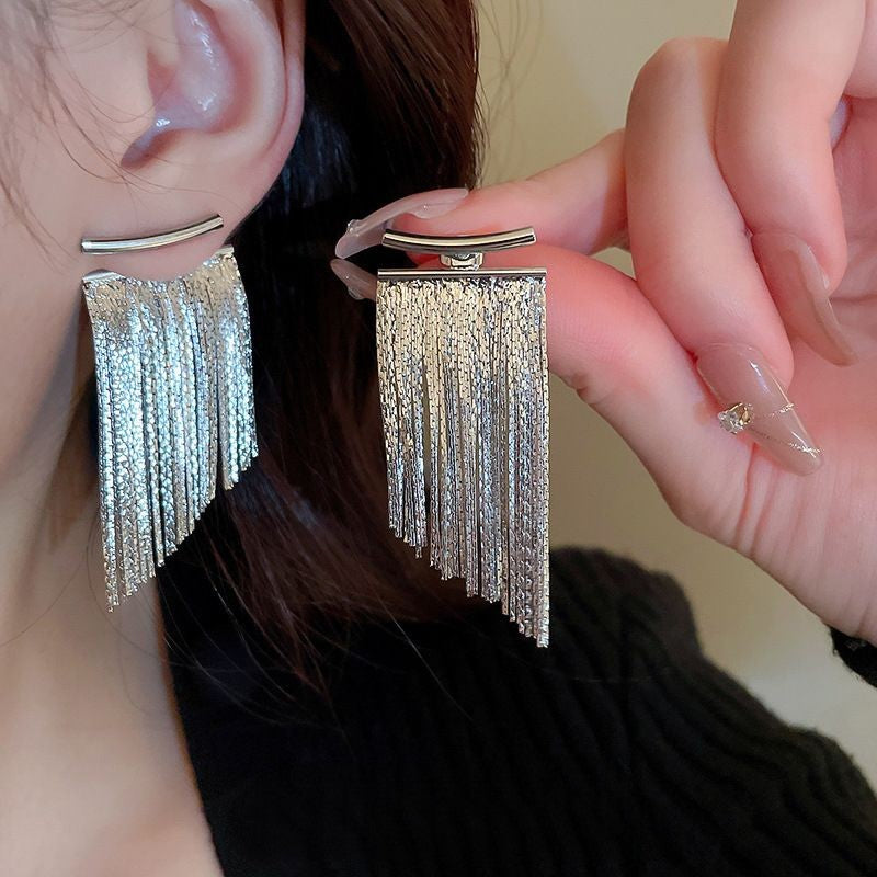 Timeless Metal Tassel Earrings