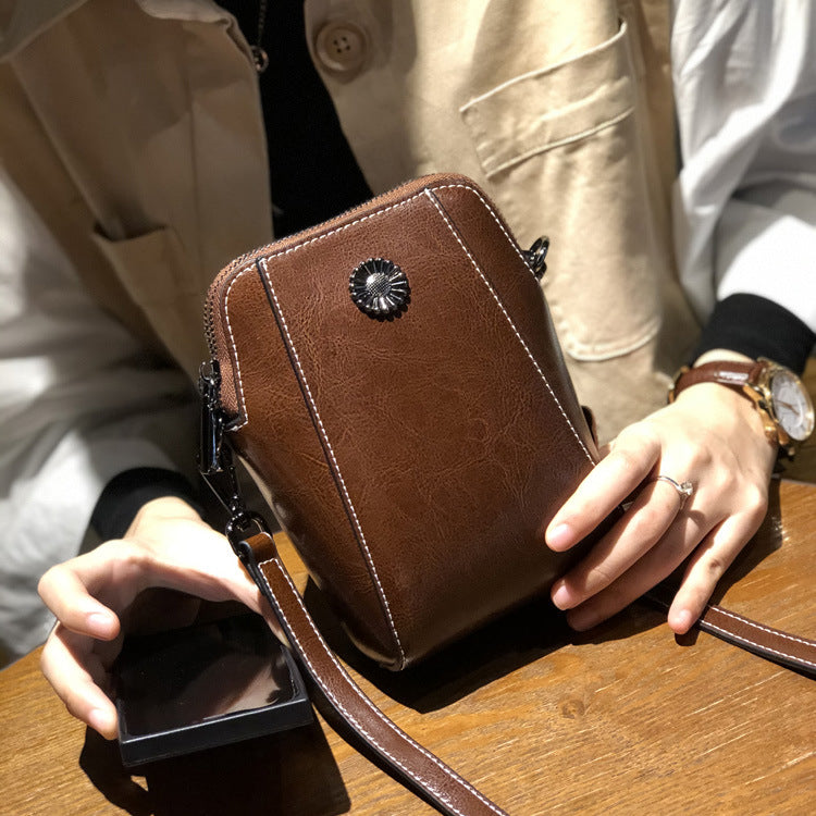 Irene Genuine Leather Crossbody Bag