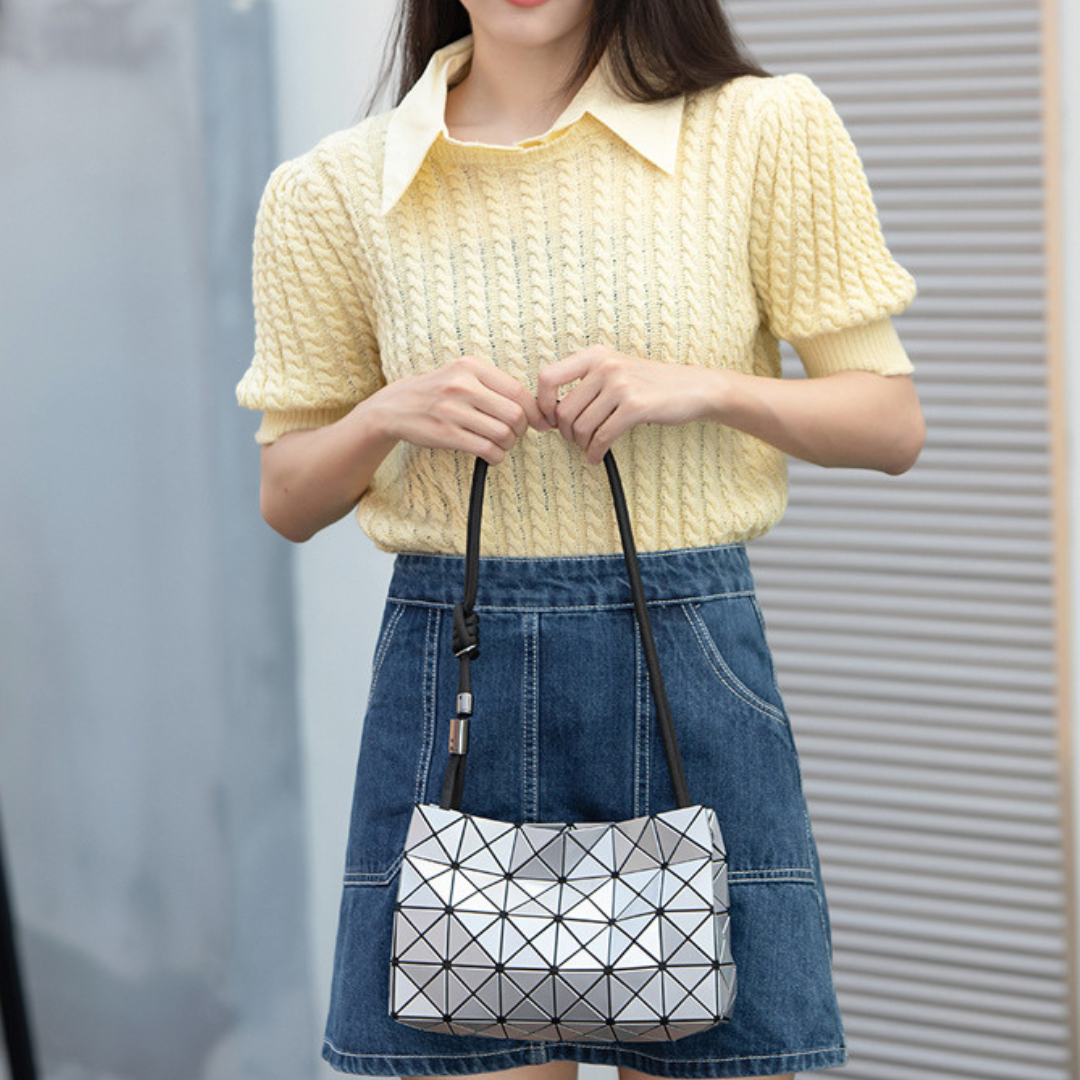 Charlotte Geometric Shoulder Bag