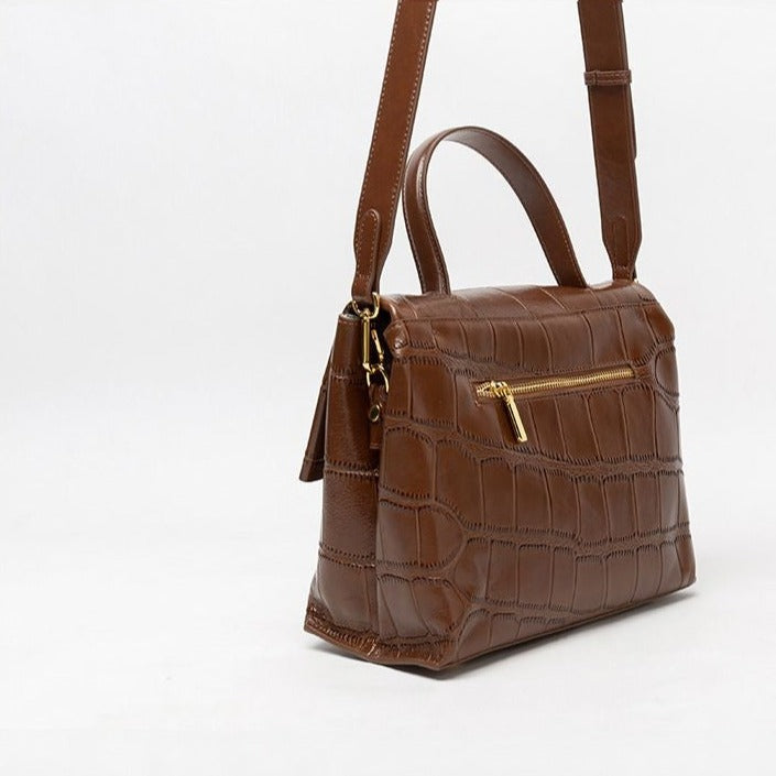 Alyssa Genuine Leather Tote Bag