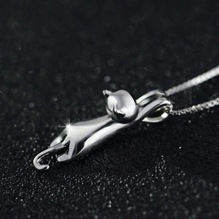 Cute Kitten Pendant Necklace