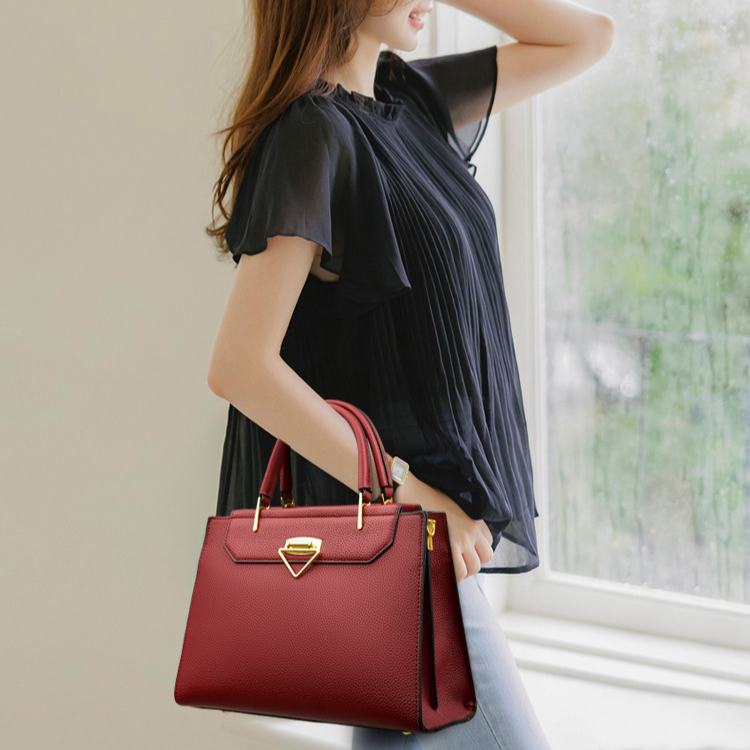 Leona Textured Tote Bag