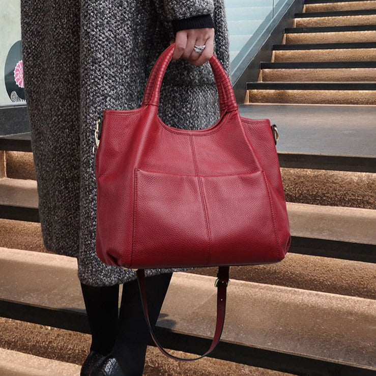 Tracy Genuine Leather Tote Bag