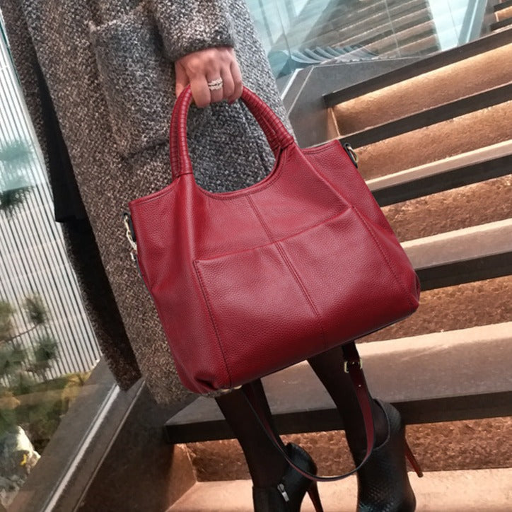 Tracy Genuine Leather Tote Bag