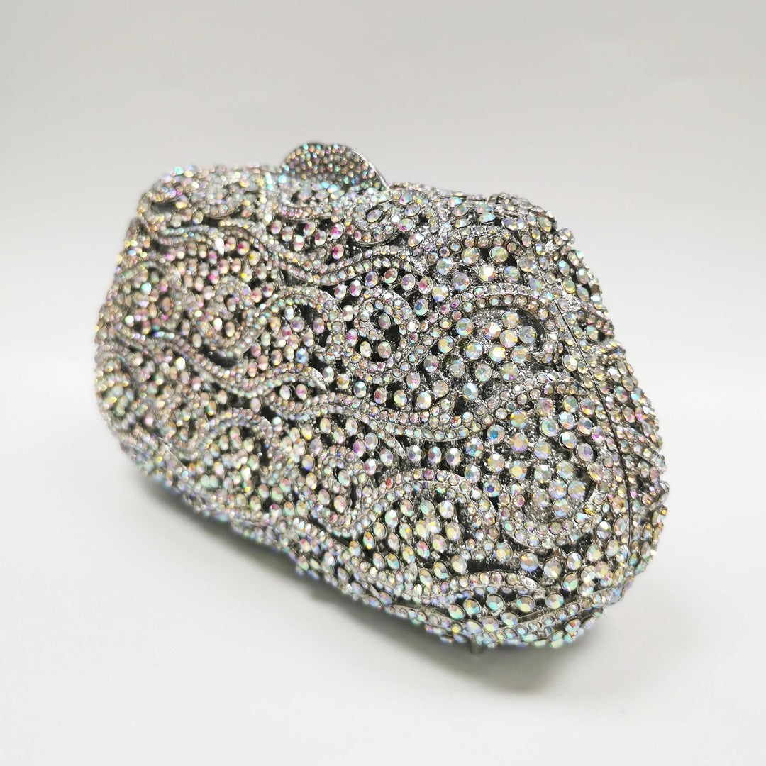 Juliet Rhinestones Clutch Bag