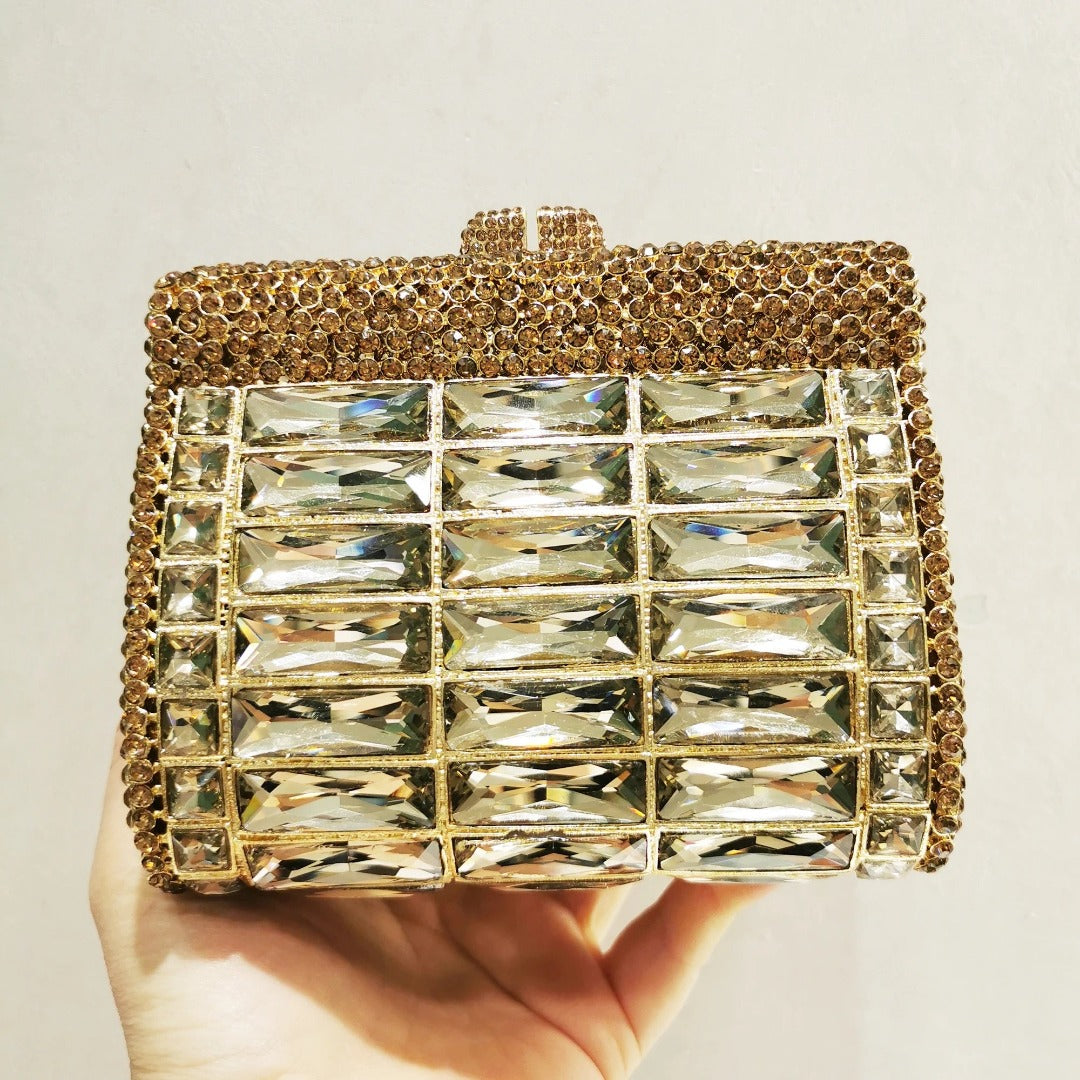 Victoria Crystals Clutch Bag