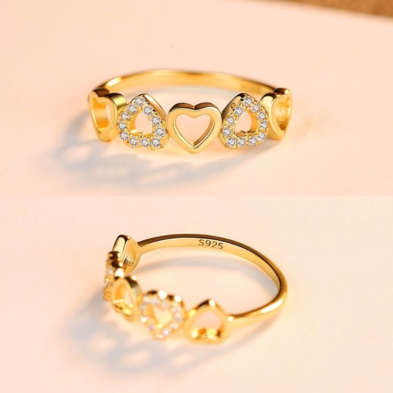 Parallel Love Ring