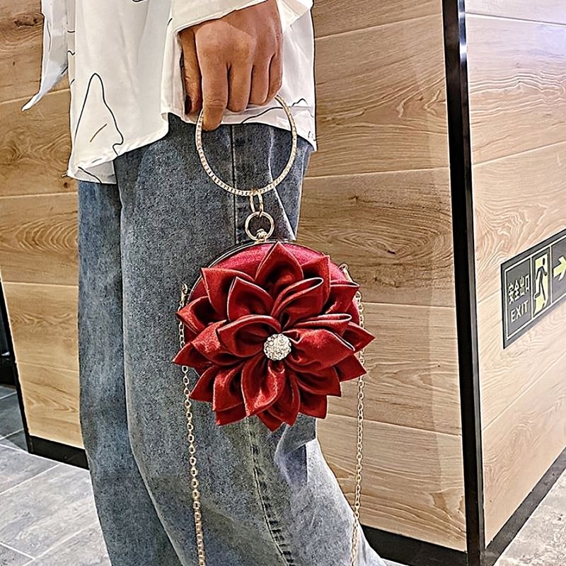 Flower Clutch Purse