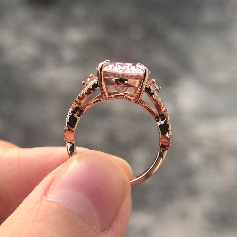 Blushing Rose Ring