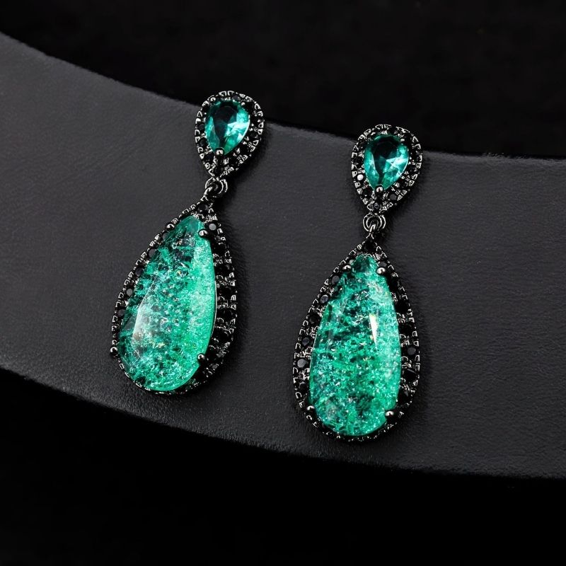 Verano Gemstone Drop Earrings