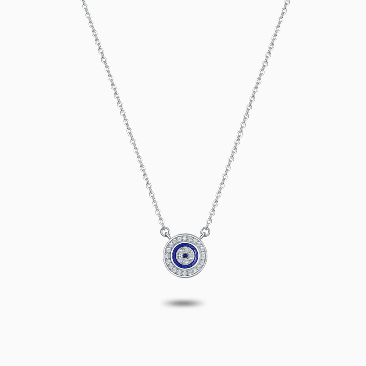 Dazzling Symbolic Evil Eye Necklace