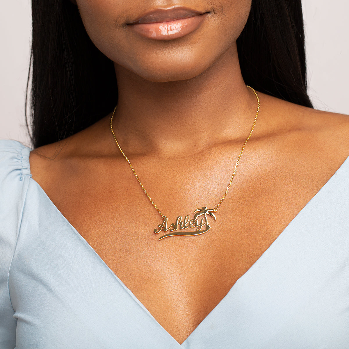 Tropical Name Necklace