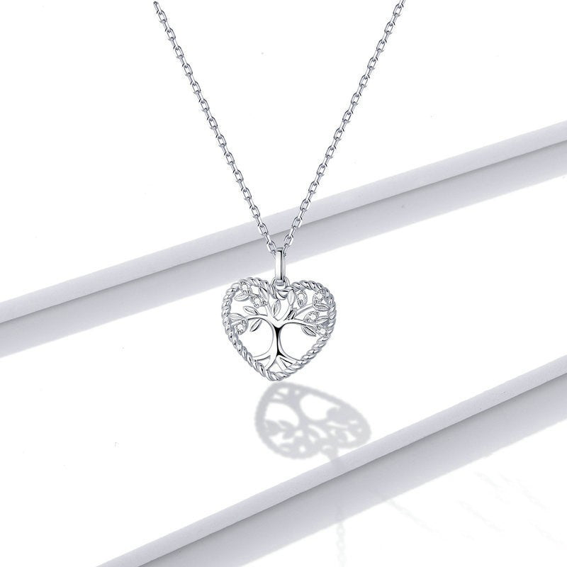 Tree In Heart Necklace