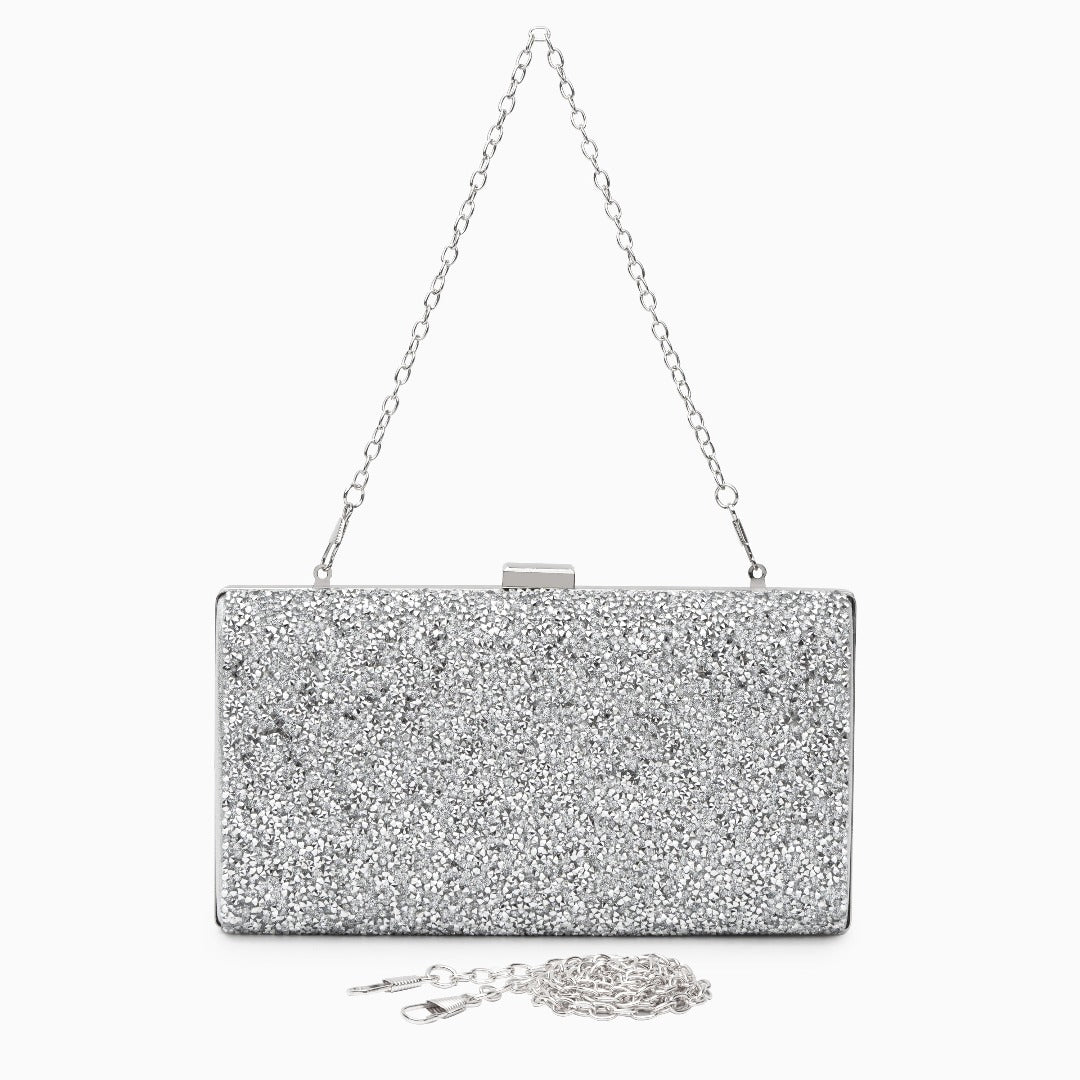 Rosado Sparkles Clutch Bag