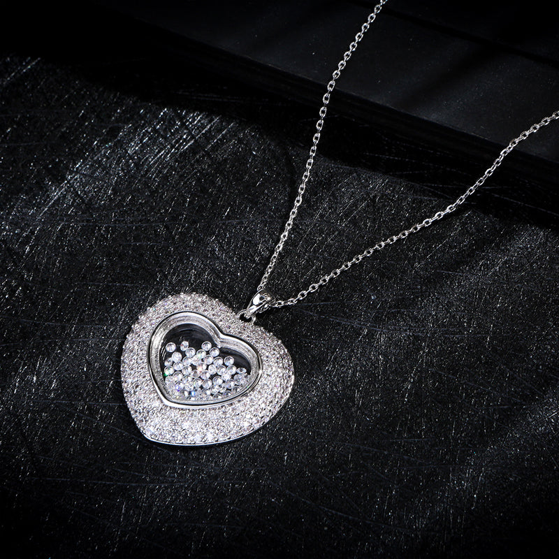 London Heart Pendant Jewelry Set