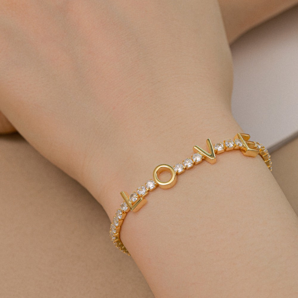Glistening Love Bracelet