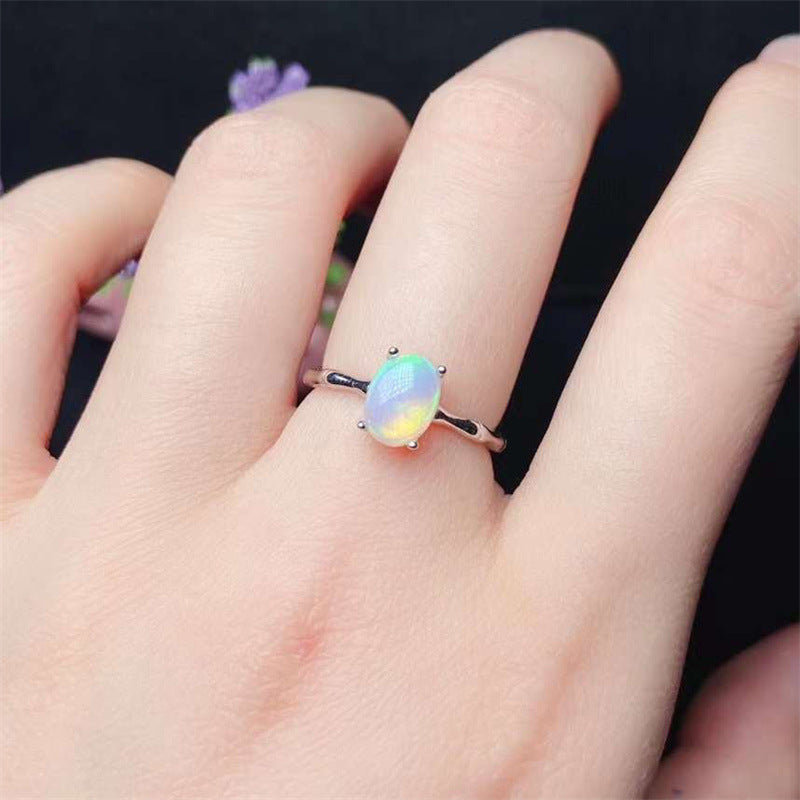 Handcrafted Opal Ring