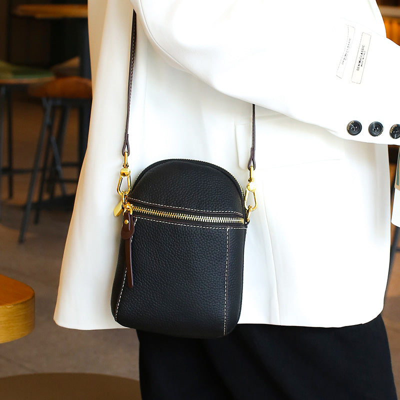 Dianne Genuine Leather Crossbody Bag