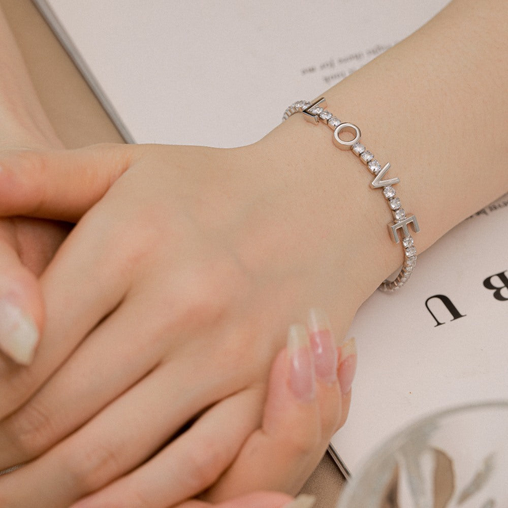 Glistening Love Bracelet