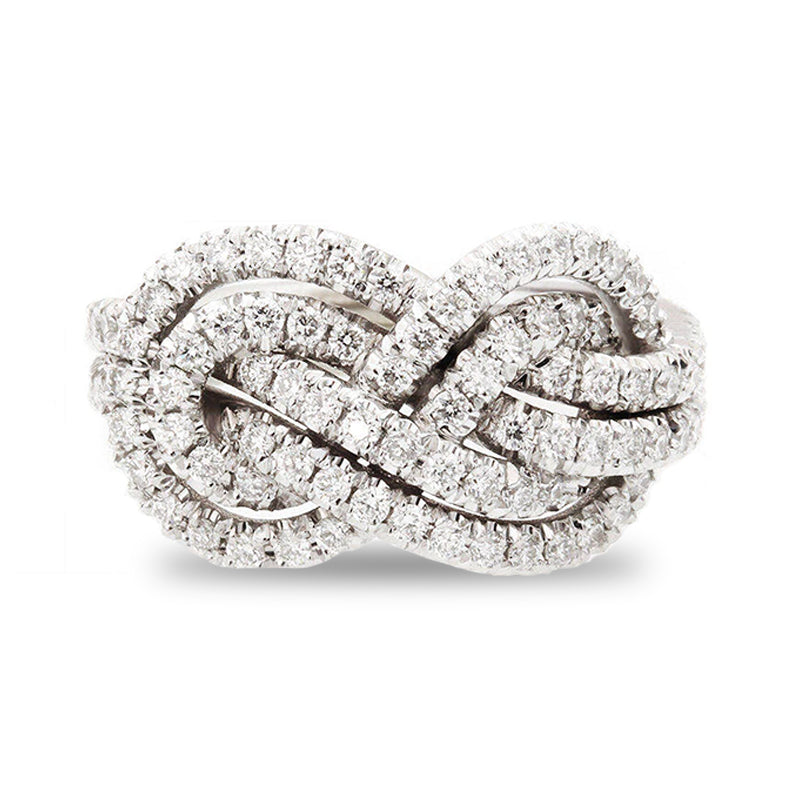 Alexandra Infinity Knot Ring