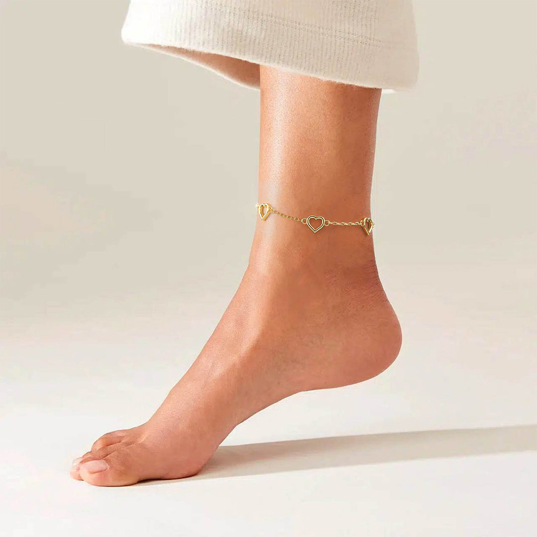 Hearts Anklet